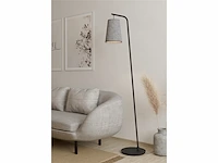 Eglo alsager vloerlamp e27 170 cm zwart/grijs - afbeelding 3 van  3