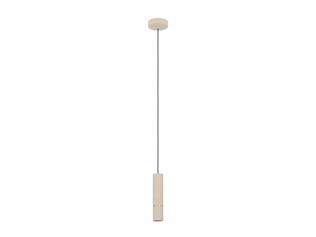 Eglo caminia hanglamp gu10 6 cm zand beige goud - afbeelding 1 van  5
