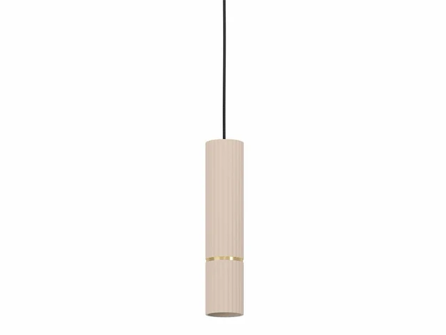 Eglo caminia hanglamp gu10 6 cm zandkleur/beige/goud - afbeelding 1 van  4