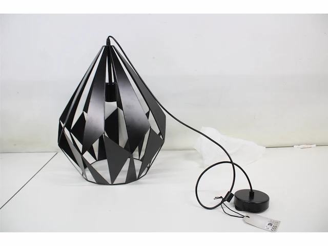 Eglo carlton 5 hanglamp e27 38,5 cm zwart - afbeelding 2 van  2