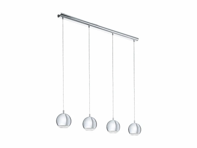 Eglo conessa - hanglamp - 4 lichts - chroom - afbeelding 1 van  3