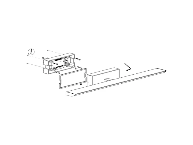 Eglo connect.z smart home led spiegelverlichting tabiano-z, l 90,5 cm badkamerwandlamp, ip44 - afbeelding 3 van  4