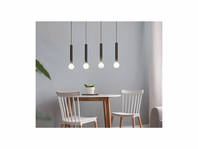 Eglo cortenova hanglamp e27 84 cm zwart - afbeelding 2 van  2