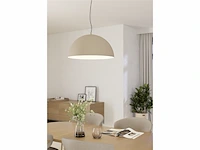 Eglo gaetano 1 hanglamp - e27 - 53 cm - zandkleur/creme - afbeelding 3 van  3