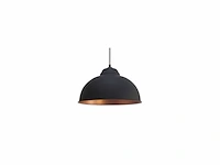 Eglo gaetano 1 hanglamp 1 lichts 530mm zwart, koper - afbeelding 2 van  4