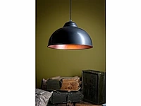 Eglo gaetano 1 hanglamp 1 lichts 530mm zwart, koper - afbeelding 3 van  4