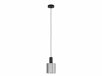 Eglo gorosiba hanglamp e27 15 cm rookglas zwart - afbeelding 2 van  6