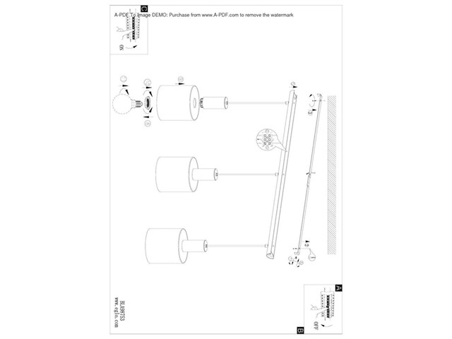 Eglo gorosiba hanglamp e27 85 cm rookglas zwart - afbeelding 2 van  3