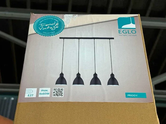 Eglo hanglamp priddy - afbeelding 2 van  2