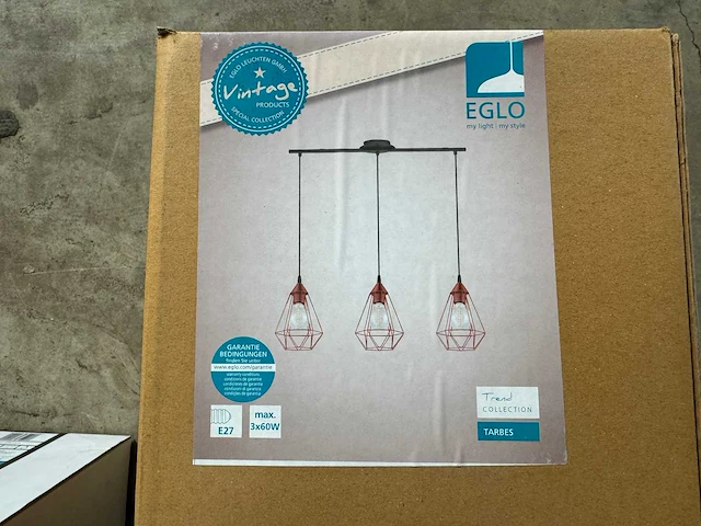Eglo hanglamp tarbes - afbeelding 2 van  2