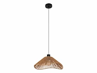 Eglo lavister hanglamp e27 39 cm zwart/bruin papier - afbeelding 3 van  3