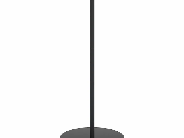 Eglo polverara vloerlamp 1 lichts 18 cm e27 staal amber glas zwart - afbeelding 3 van  4