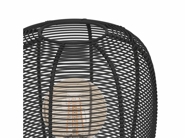 Eglo rinroe tafellamp e27 44 cm zwart - afbeelding 4 van  4