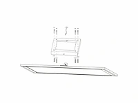Eglo salobrena-z smart plafondlamp 45 cm wit instelbaar wit licht dimbaar - afbeelding 2 van  4