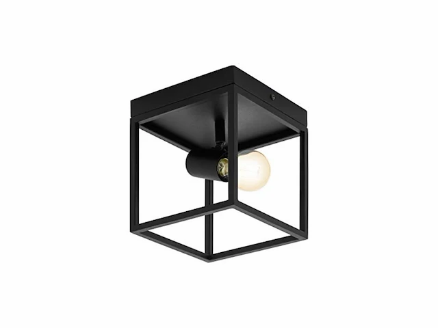 Eglo silentina plafondlamp - e27 - 54 cm - zwart - afbeelding 2 van  2