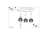 Eglo venezuela hanglamp e27 935 cm goud/zwart - afbeelding 3 van  3