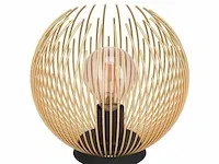 Eglo venezuela table lamp - e27 - ø 23.5 cm - gold/black eglo - afbeelding 4 van  4