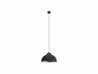 Eglo vintage truro 2 hanglamp 1 lichts 370mm zwart, koper - afbeelding 2 van  3