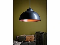 Eglo vintage truro 2 hanglamp 1 lichts 370mm zwart, koper - afbeelding 3 van  3