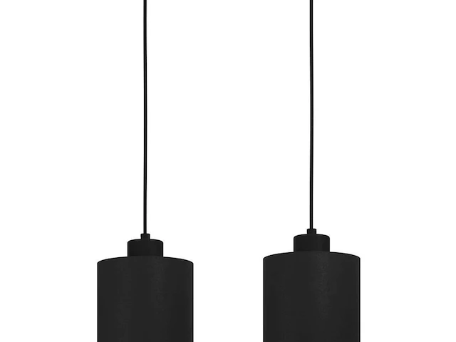 Eglo zaragoza hanglamp - e27 - 92,5 cm - zwart/goud - afbeelding 2 van  3