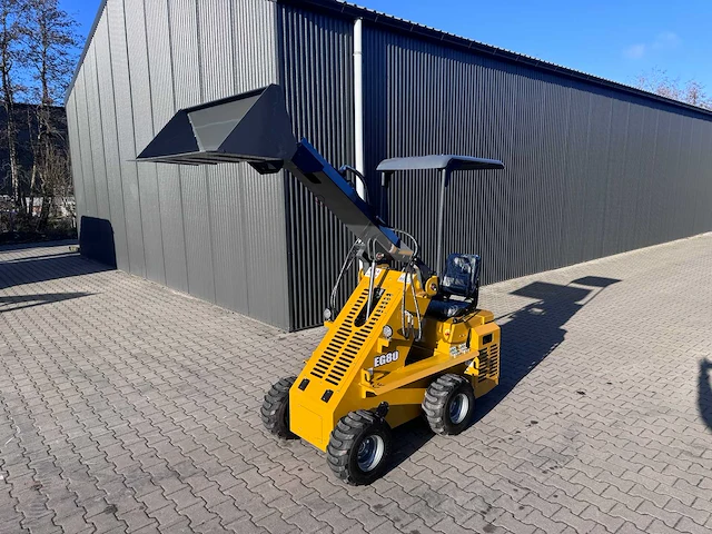 Egn eg80 minishovel / minilader - afbeelding 7 van  12