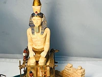 Egyptische farao sculptuur - ramsess ii beeld - afbeelding 4 van  9