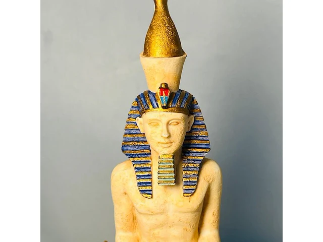 Egyptische farao sculptuur - ramsess ii beeld - afbeelding 5 van  9