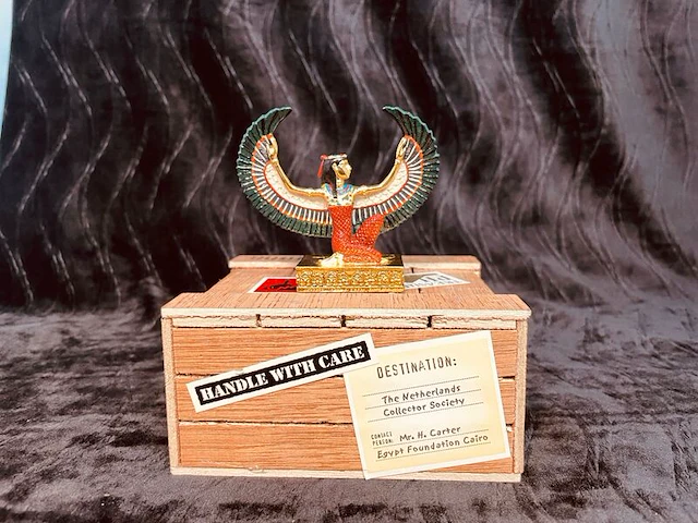 Egyptische godin kunstgouden beeld - afbeelding 3 van  7