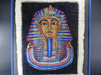 Egyptische kunst op linnen - afbeelding 1 van  5