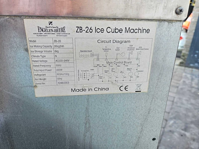 Eh - zb-26 - ijsblokjesmachine - afbeelding 5 van  5