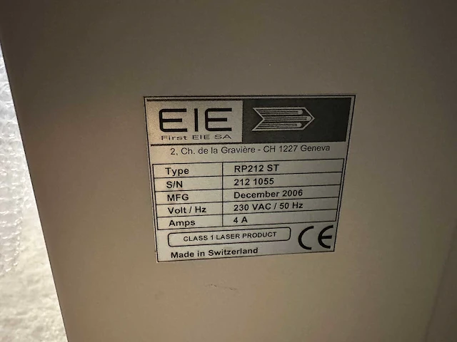 Eie - 2006 - rp 212 st - film plotter - afbeelding 9 van  9