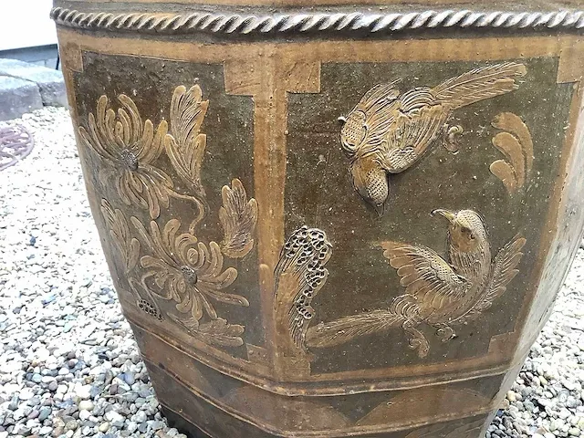 Eierpot aardewerk - afbeelding 7 van  11
