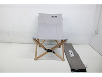 Eifel outdoor equipment dove grey campingstoel vouwstoel kamperen - afbeelding 1 van  3