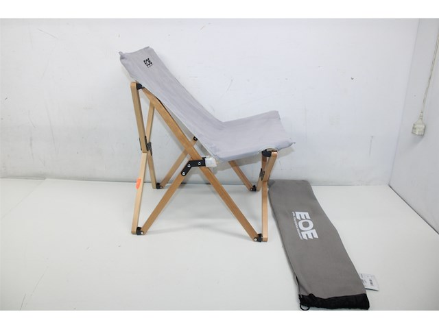 Eifel outdoor equipment dove grey campingstoel vouwstoel kamperen - afbeelding 2 van  3