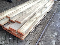 Eik europees - kd ovengedroogd 3100x1300x310 mm - planken (32x) - afbeelding 1 van  8