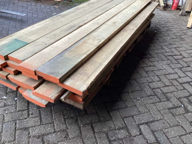 Eik europees - kd ovengedroogd 3100x1300x310 mm - planken (32x) - afbeelding 6 van  8