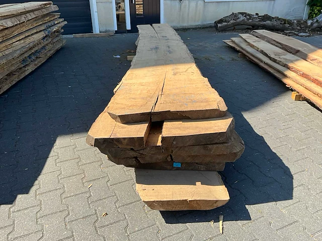 Eik europees schaaldelen ovengedroogd (65mm) (6x) - afbeelding 2 van  4