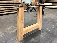 Eiken a onderstel (set) - afbeelding 3 van  3
