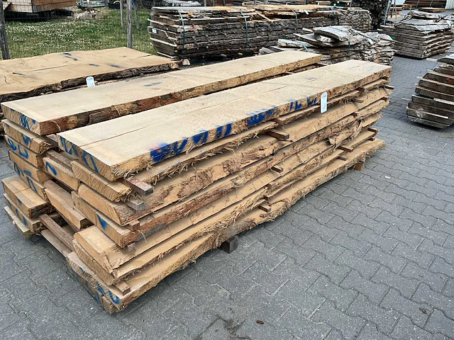 Eiken amerikaans schaaldelen ovengedroogd (60mm) (18x) - afbeelding 2 van  5