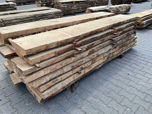 Eiken amerikaans schaaldelen ovengedroogd (60mm) (18x) - afbeelding 5 van  5