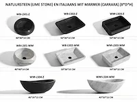 Eiken badkamermeubel 2-persoons 140cm grey smoked - afbeelding 16 van  18