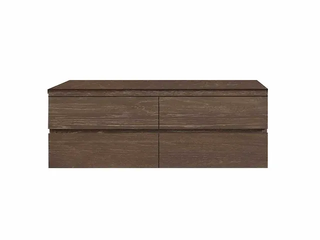 Eiken badkamermeubel 2-persoons 140cm grey smoked - afbeelding 18 van  18
