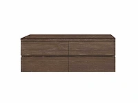 Eiken badmeubelset 2-persoons 140cm (2 kleuren mogelijk) - afbeelding 10 van  18