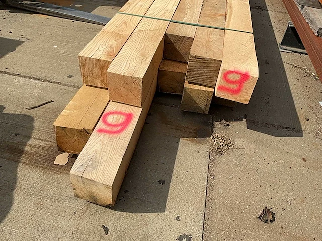 Eiken balk (10x) - afbeelding 7 van  11