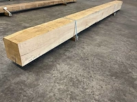 Eiken balk 250x250 mm - afbeelding 1 van  5