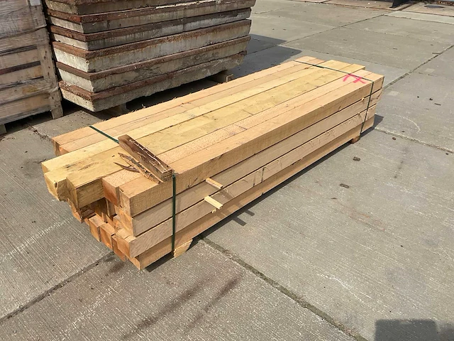 Eiken balk (28x) - afbeelding 1 van  7