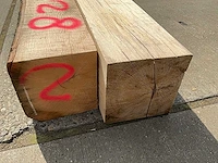 Eiken balk (2x) - afbeelding 2 van  11