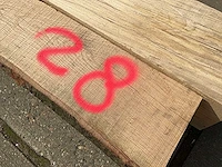 Eiken balk (2x) - afbeelding 3 van  11