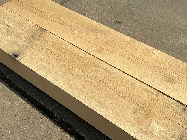 Eiken balk (2x) - afbeelding 9 van  10