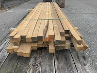 Eiken balk 5x4 (circa 35 stuks) - afbeelding 2 van  9